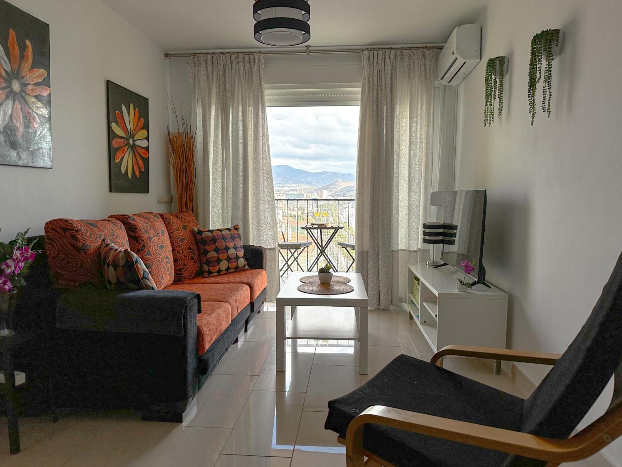 Apartamento Mirador Del Mediterraneo Málaga Dış mekan fotoğraf