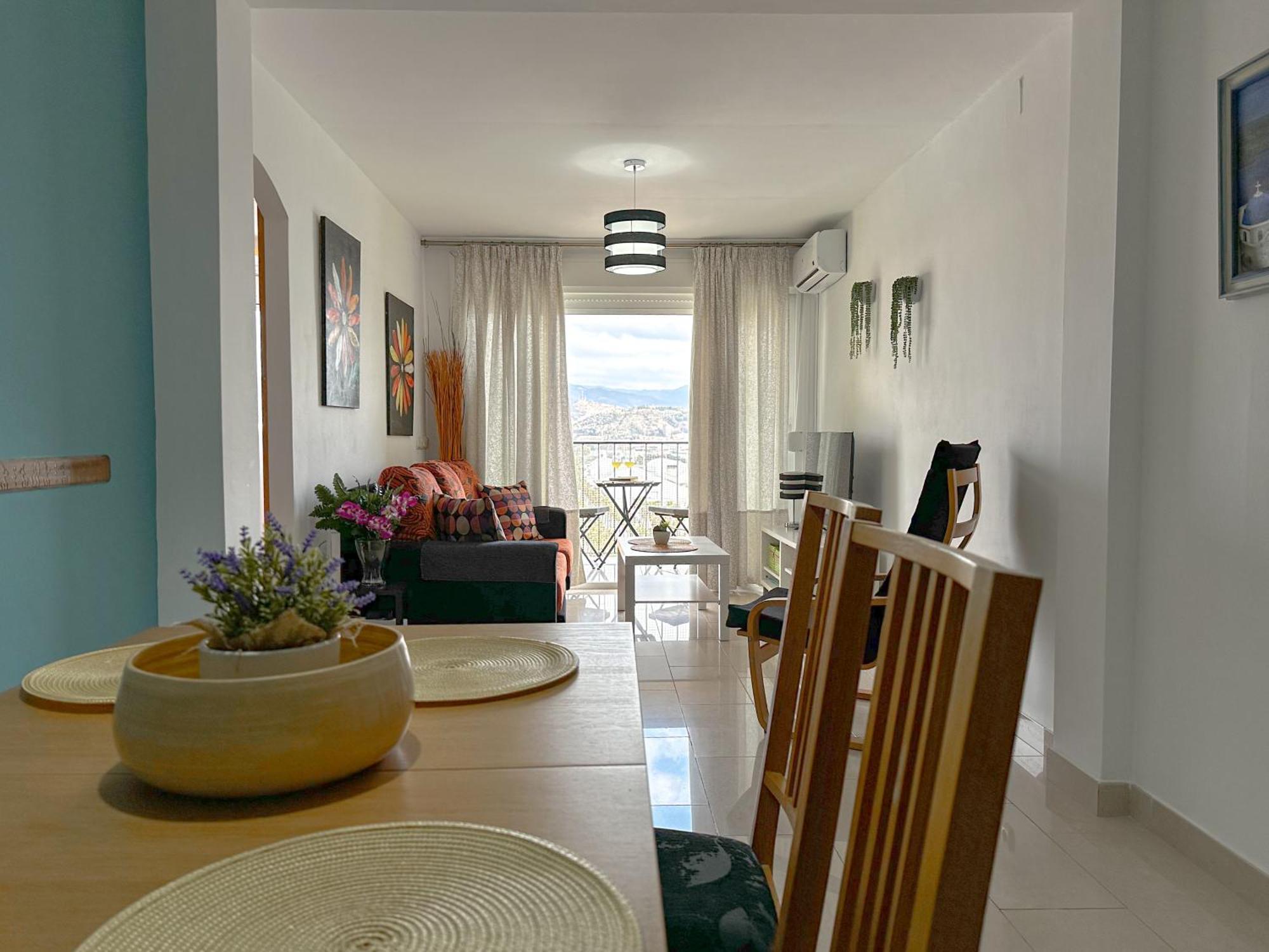 Apartamento Mirador Del Mediterraneo Málaga Dış mekan fotoğraf